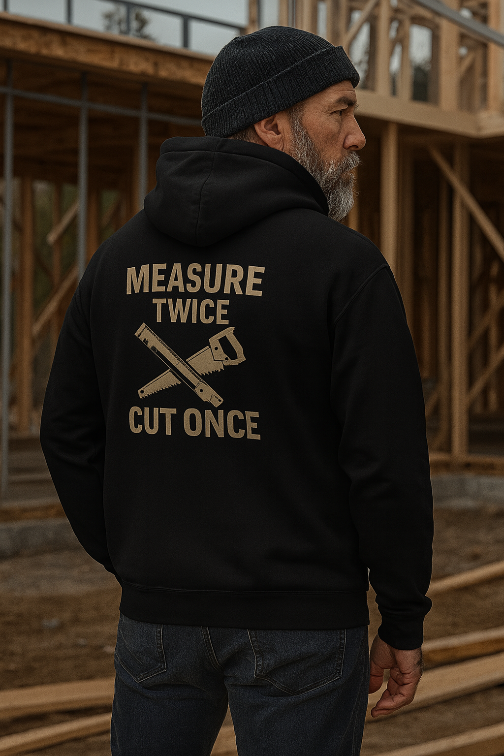 Measure Twice Hoodie